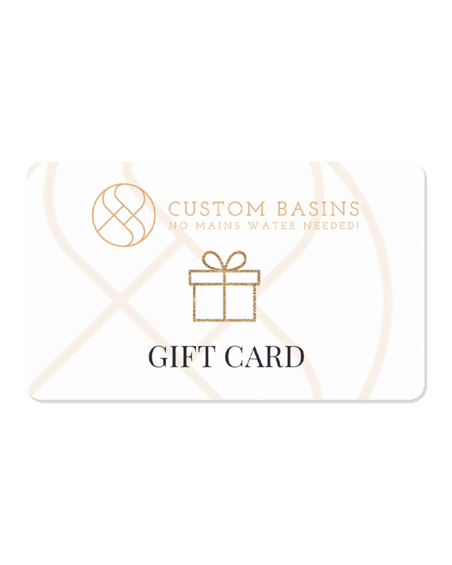 Custom Basins gift-card